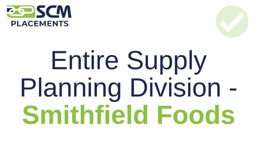 Entire Supply Planning Division – Smithfield Foods Supply-Planning-Division-Smithfield-Foods